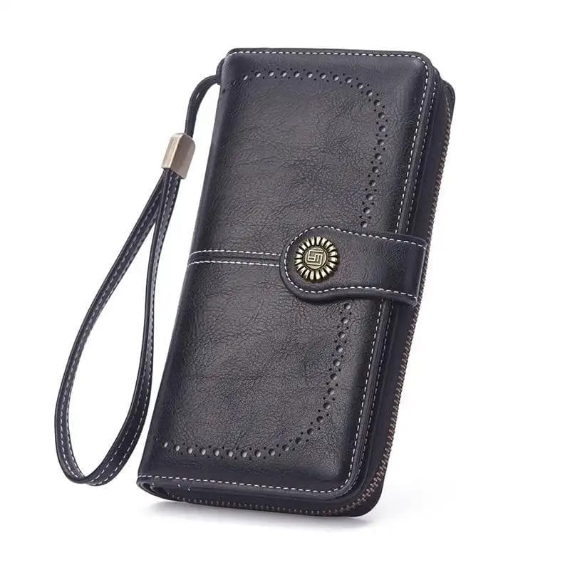 [NOVA ATUALIZAÇÃO] Bolsa Feminina Colorida de Couro PU, Organizador de Cartões de Couro, Acessórios de Bolsa, Carteiras