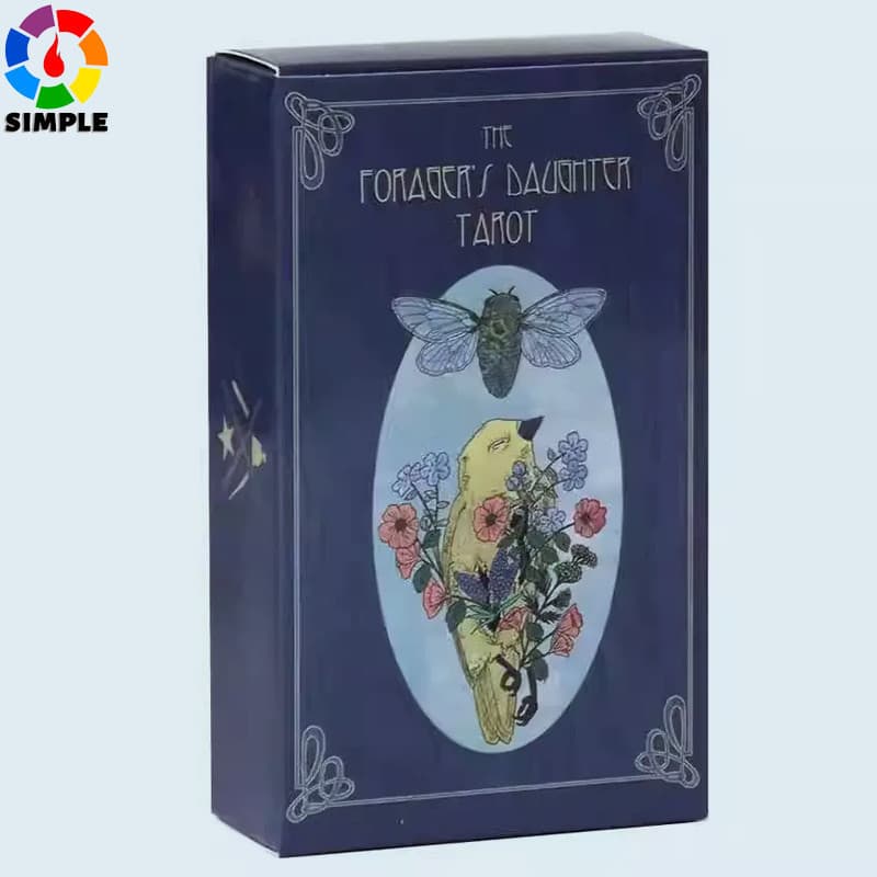 10.3*6cm The Forager's Daughter Tarot 78 Uniquely Illustrated Cards Featuring Motifs and Narratives Found In The Flora