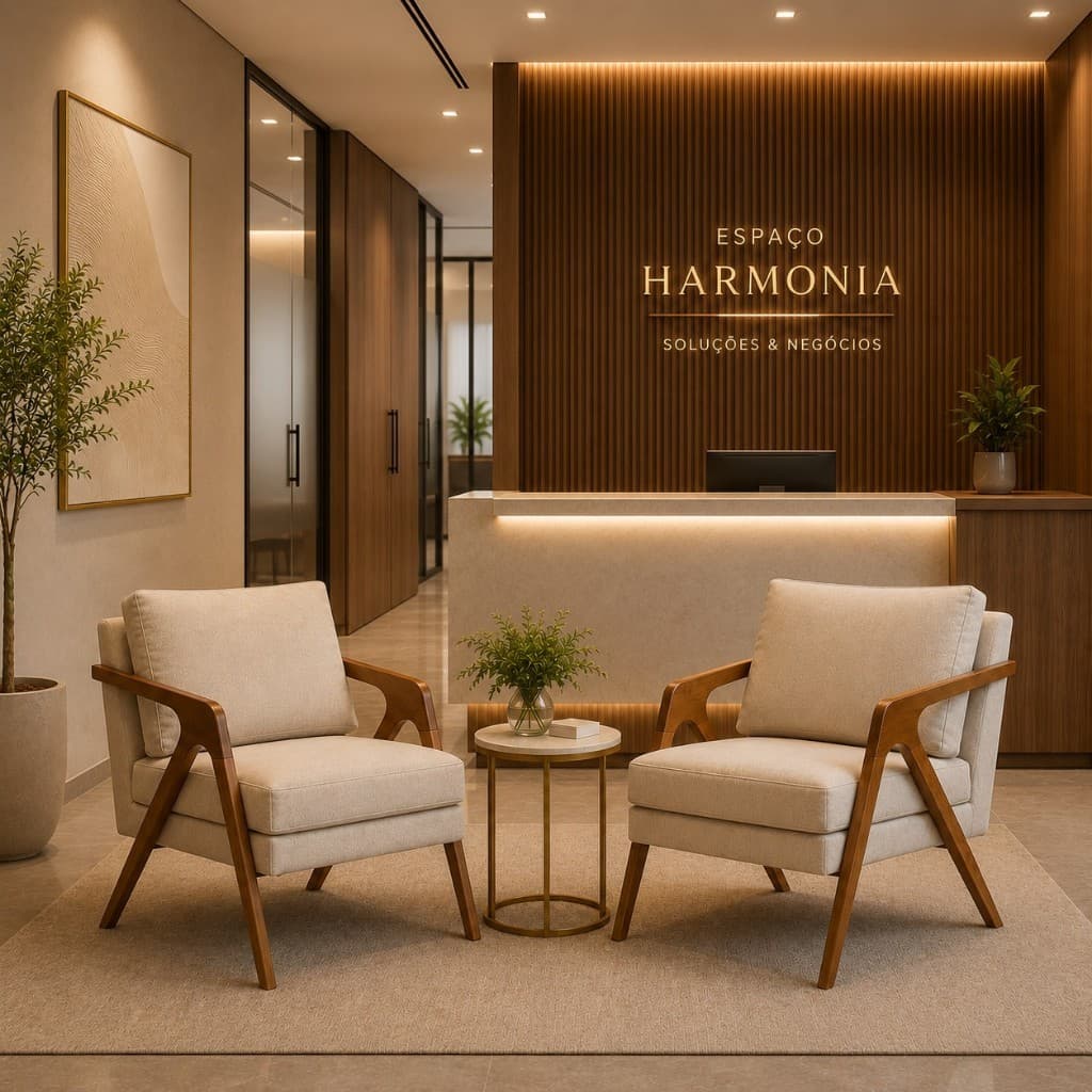 Conjunto Kit 2 Poltronas Decorativa Mona Luxo Madeira Maciça Tecido Linho Escritório Recepção Sala De Estar PROMOÇÃO