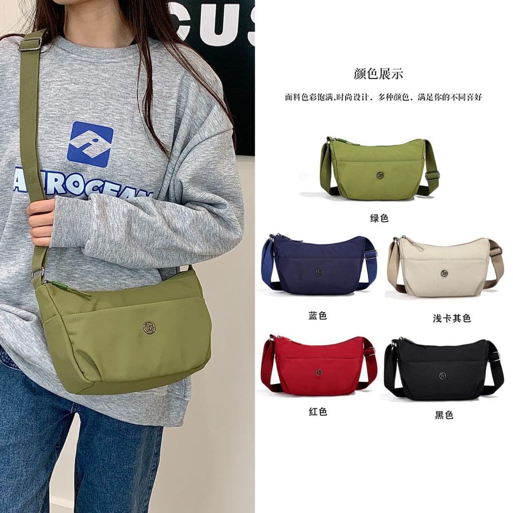 Multi-camada leve moda All-Match saco do mensageiro feminino 2024 outono inverno novo estilo moda sela saco de ombro bol