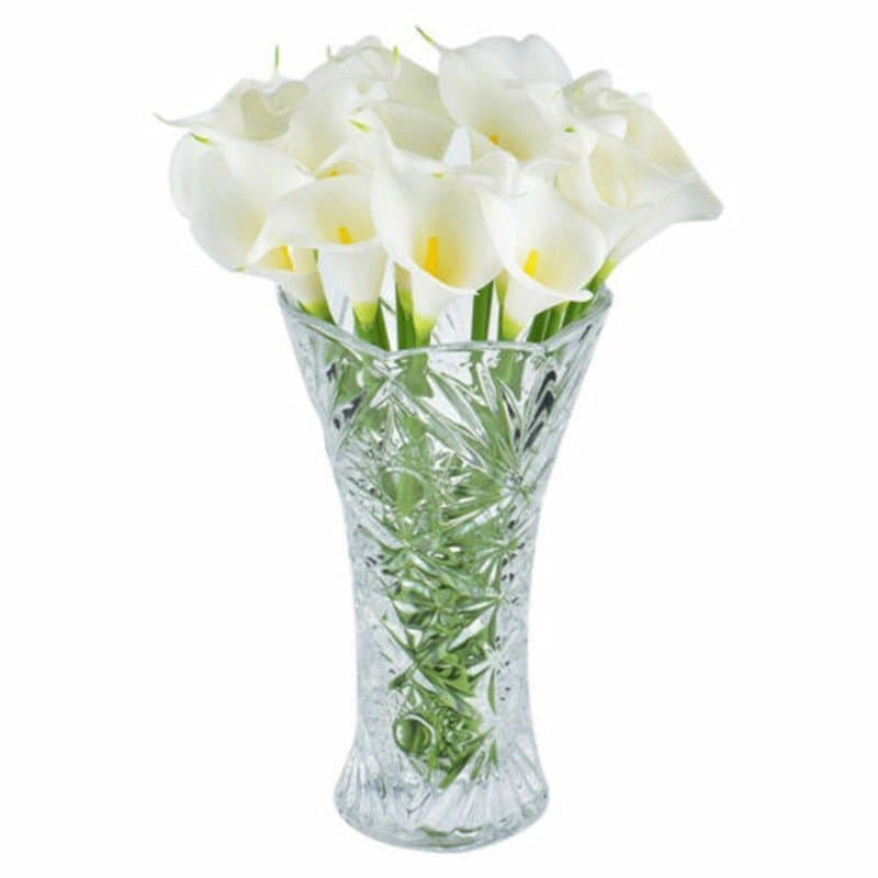 Flores Artificiais De Lírio De Calla-Decoração De Mesa De Casamento E Casa (10/20 Peças)