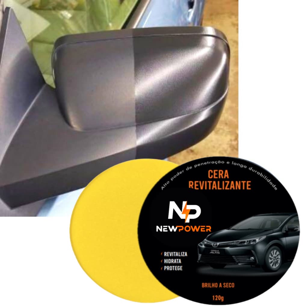 Revitalizadora de Plástico New Power Oficial Cera Envio Rápido