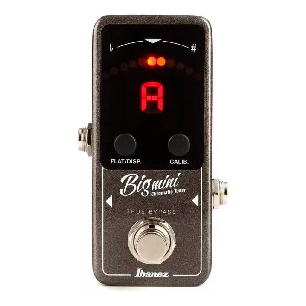 Pedal Digital AFinador Ibanez Big Mini Preto Profissional