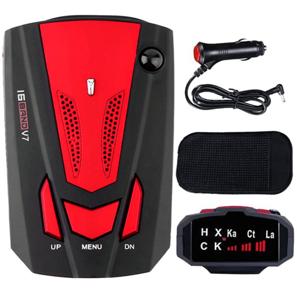 Detector De Radar Max 800m Velocidade De Longo Alcance Com Alerta De Voz Modos De Cidade/Estrada SHOPSBC1067