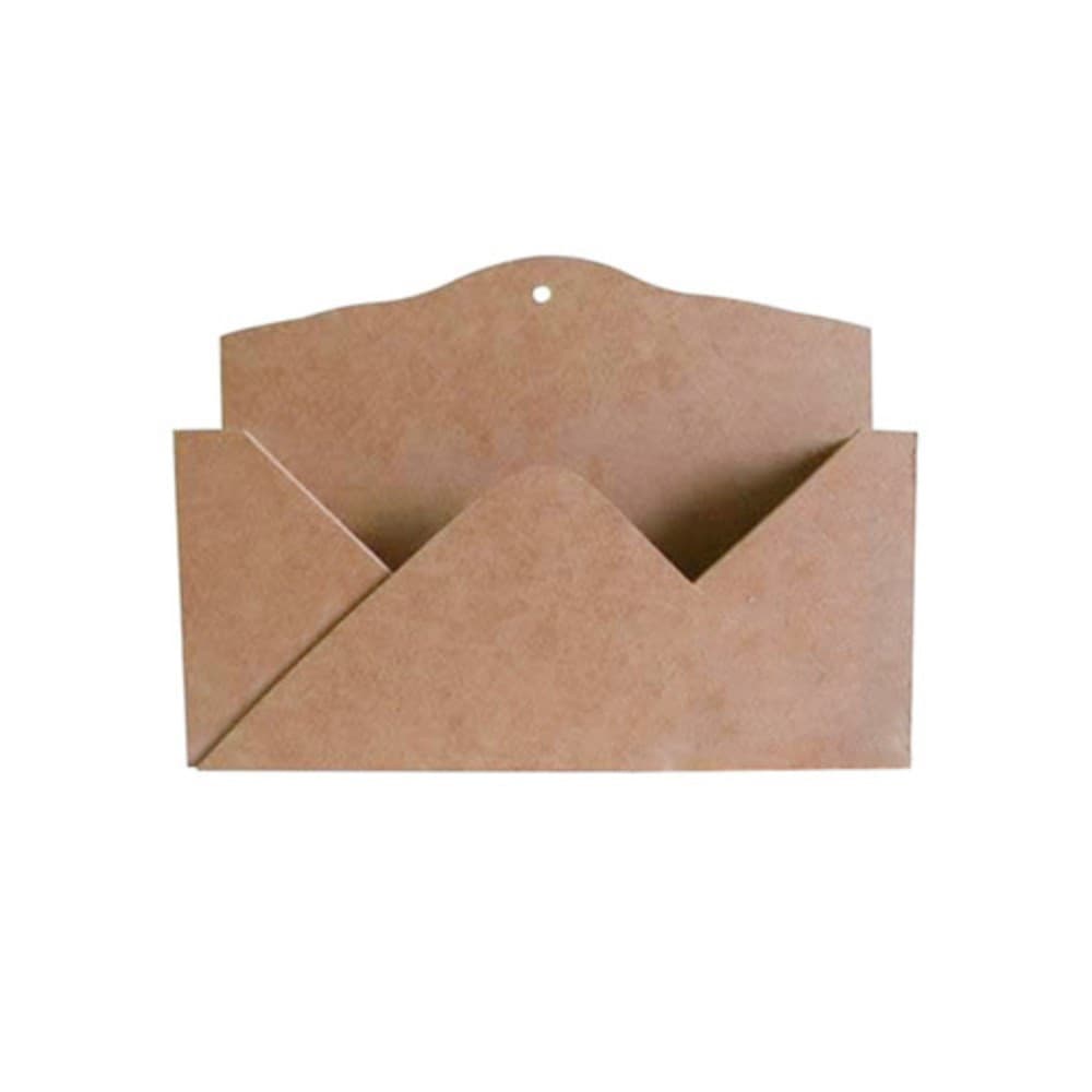 Porta Carta Envelope em MDF 24x18x3,5 cm Ref. 147