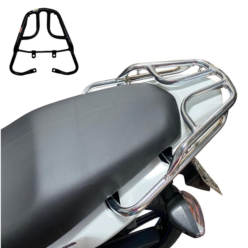 Bagageiro Churrasqueira Moto Titan 150 ano 2014 e 2015 Fan 150 160 Start 150 160 2014 a 2024 Suporte