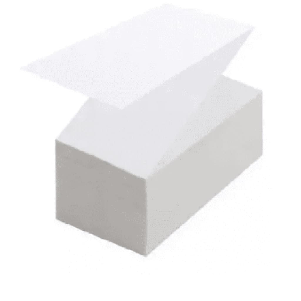5.000 Etiqueta Térmica Sem Rolo 10x15 100x150 Formato Resma Cor Branco Serrilha Mebusque Zebra