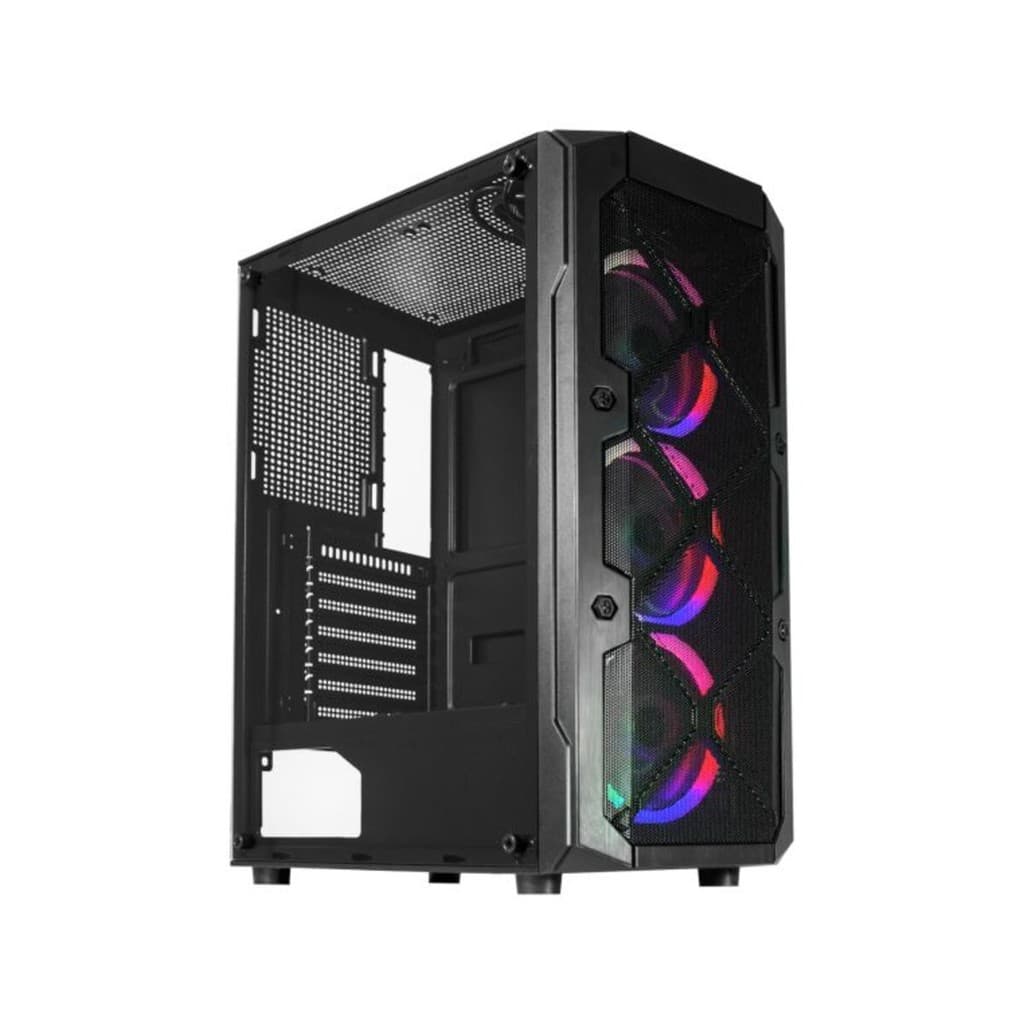 Gabinete Gamer CG-02C5 Painel Mesh c/ 3 fans AAFA Multicolor