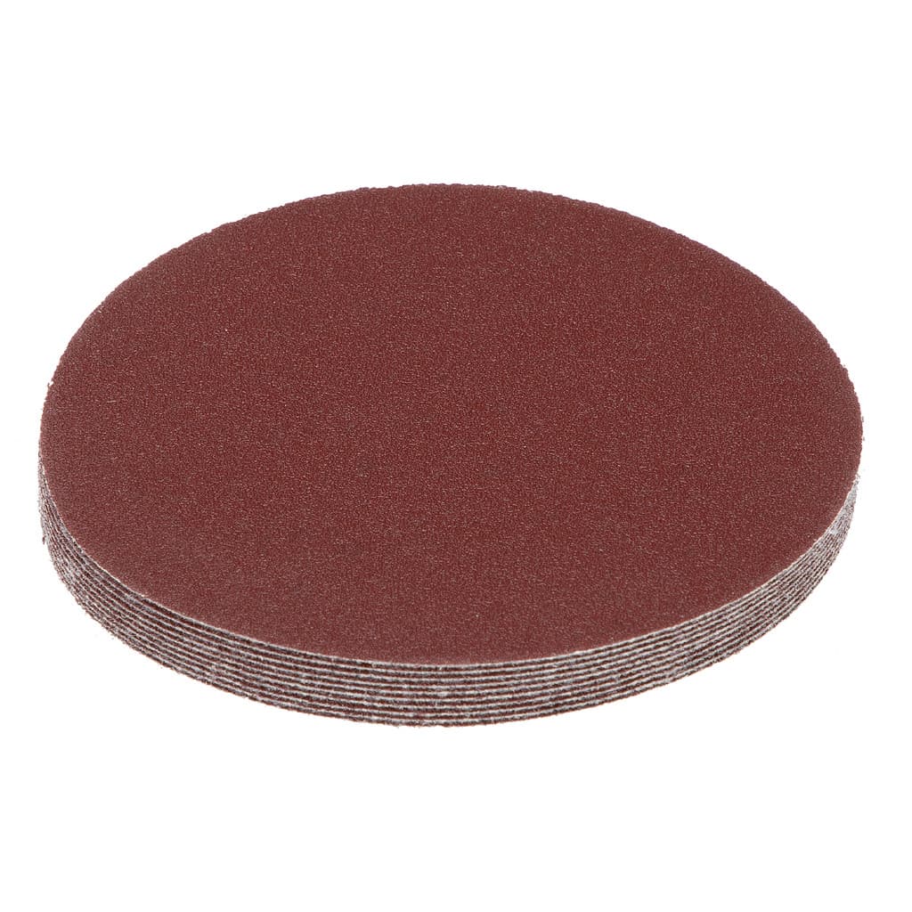 DISCO DE LIXA COM VELCRO, GRAO 100, 125MM, 10PCS // MTX
