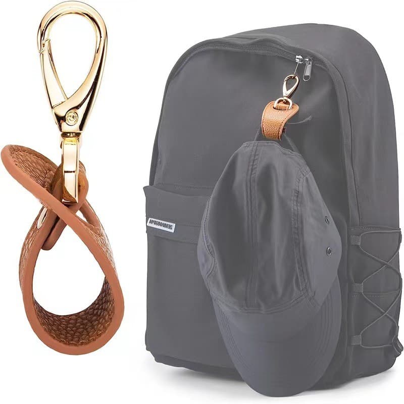 Boné de beisebol de golfe clipe mochila ornamentos chapéu Anti-perdido portátil clipe de viagem chapéu clipe luva armaze