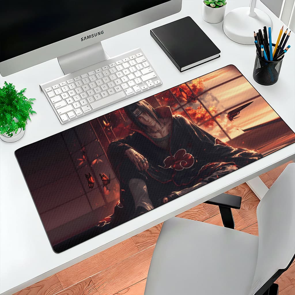 MousePad Grande RGB Naruto Shippuden Ninja Anime Deskmat Grande  Alta Qualidade Geek