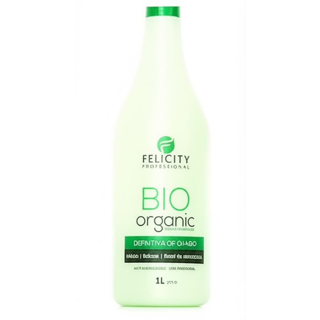 Escova Progressiva Quiabo Mágico Orgânica Felicity Professional 1L Alisamento e Brilho