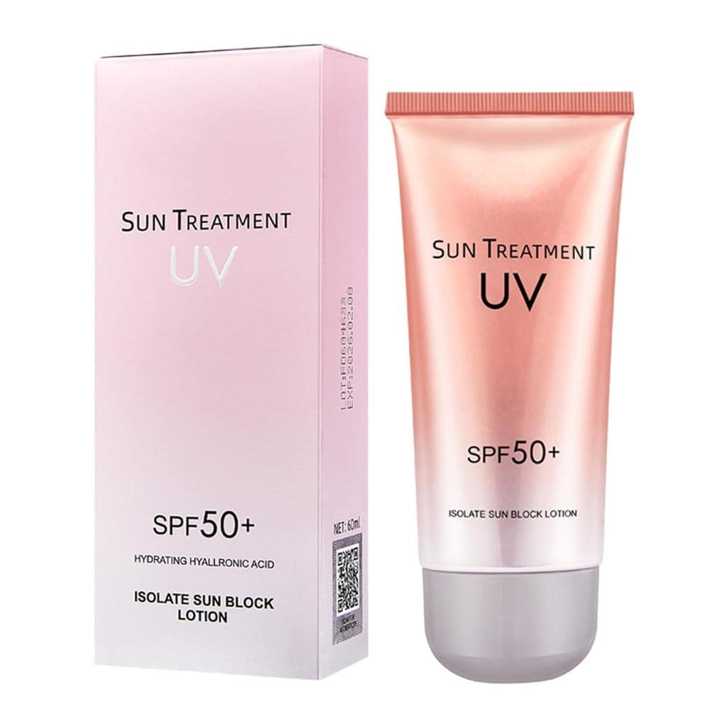 Loção Protetora Solar SPF 50 PA++++ Proteção de Amplo Espectro UVA/UVB, Leve e Não Oleosa, Protetor Solar para Rosto e C