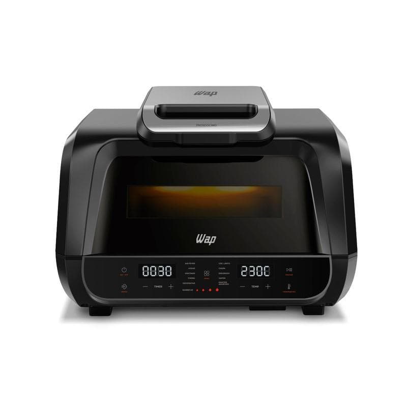 Fritadeira Elétrica WAP 10L Air Fryer Barbecue WC AB1090 Smoker 1700W 127V