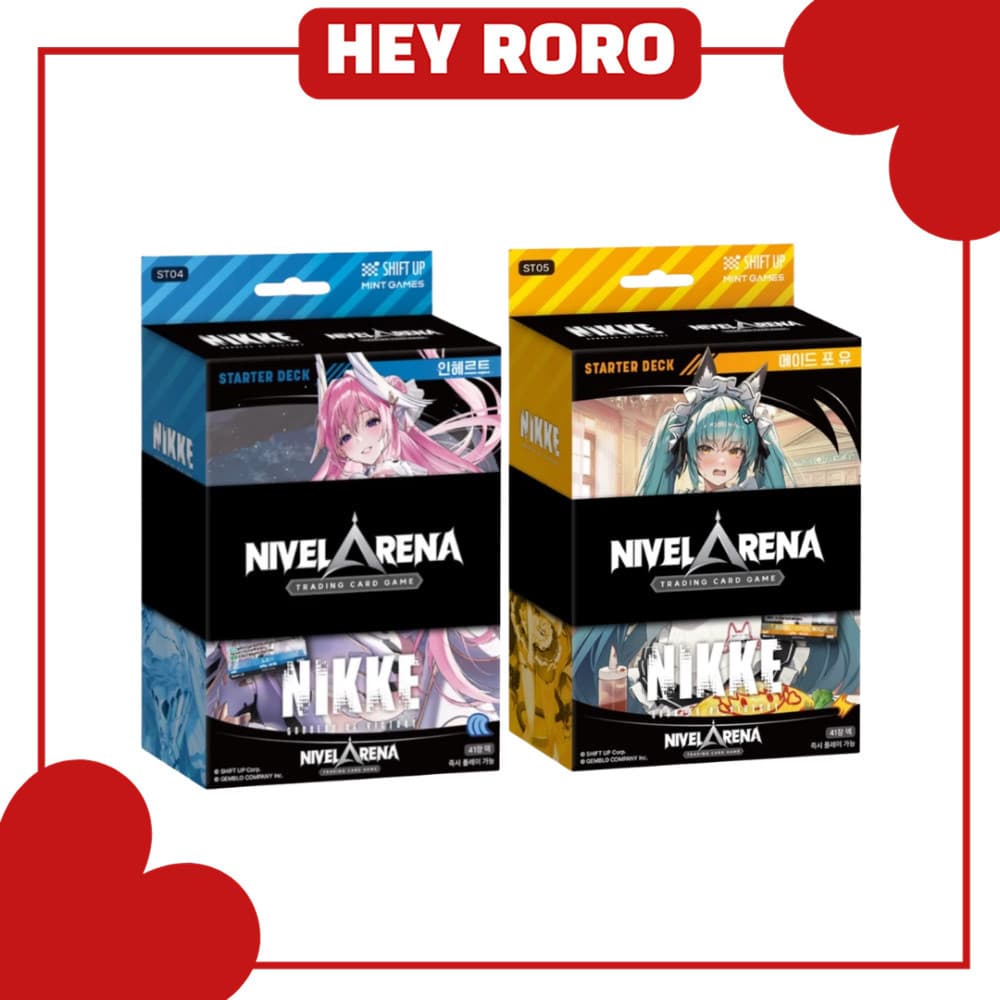 [NIVEL ARENA] Deusa Da Vitória : NIKKE Starter Deck ST04/ST05 Versão Coreana