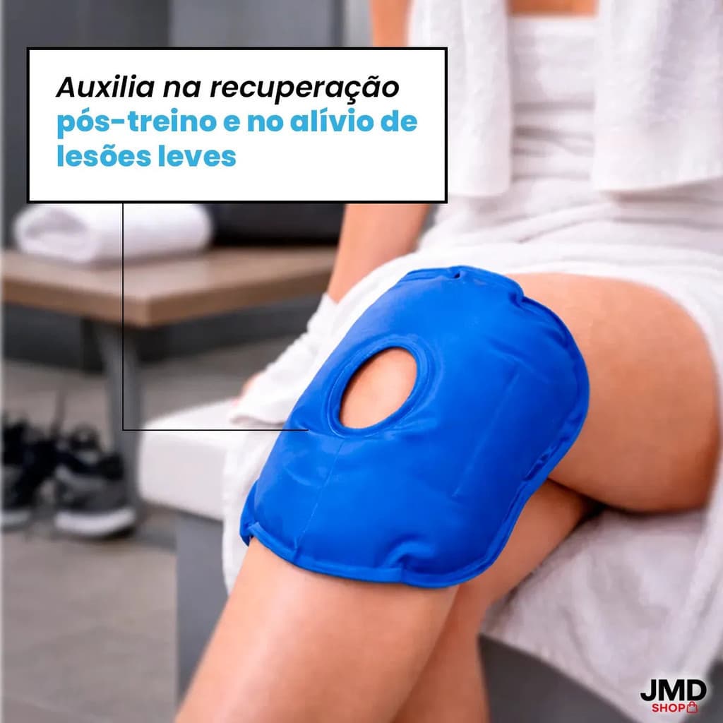 Bolsa Térmica Gel Frio Calor Alívio Joelho Articulações Pós-Operatório Lesões Dores Inchaço Corpo Dor