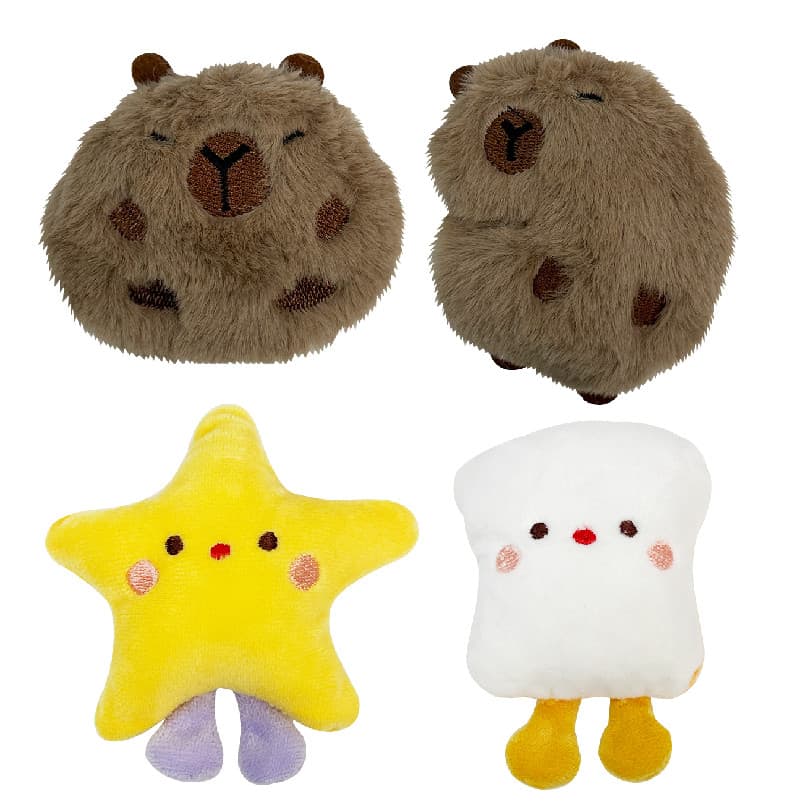 Animal de estimação pequena voz brinquedo cão molar voz boneca de pelúcia molar dentes limpeza ossos Teddy Bichon Fadou