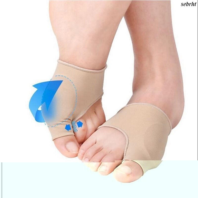 Almofadas De Joanete Para Cuidados De Saúde Dos Pés Em Cor Nude Gel De Elastano Extensíveis [AS]