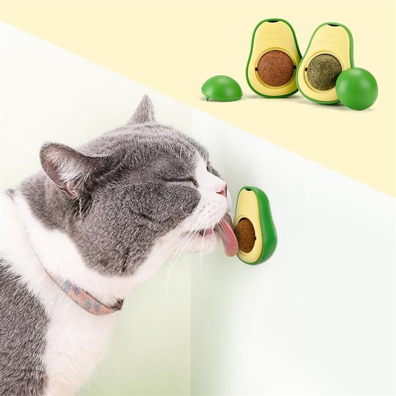 Abacate De Brinquedo Para Gatos Com Catnip Erva Gatos Natural