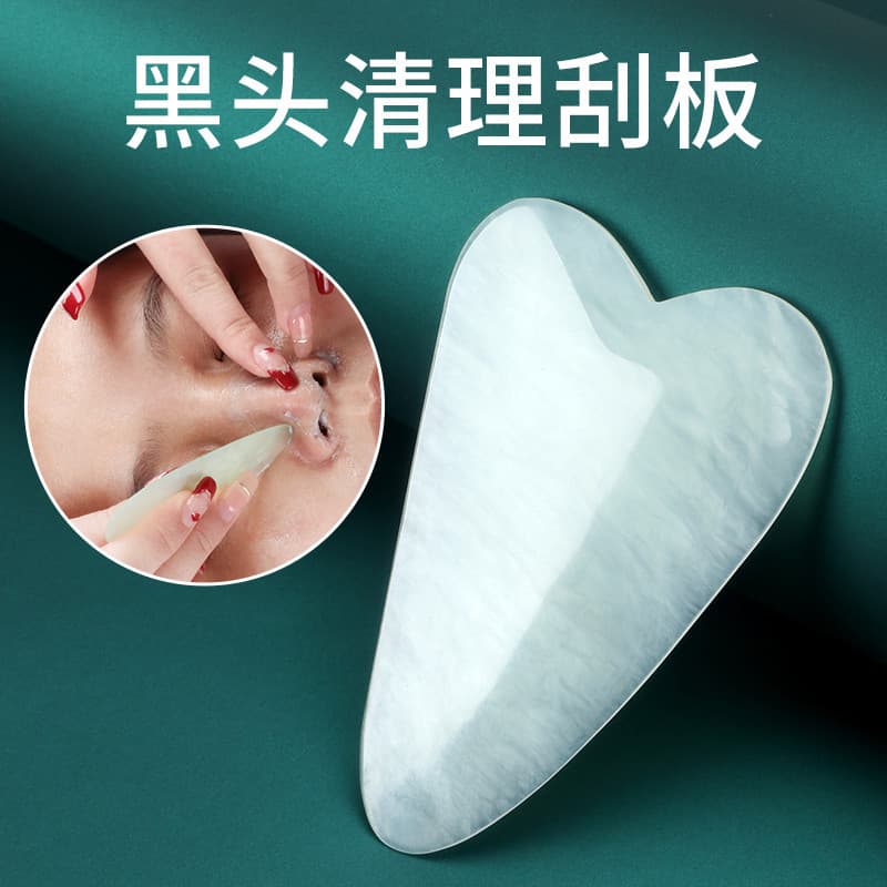 Raspador de limpeza de folículo capilar, salão de beleza dedicado, remoção de cravos faciais, limpeza profunda, laje de