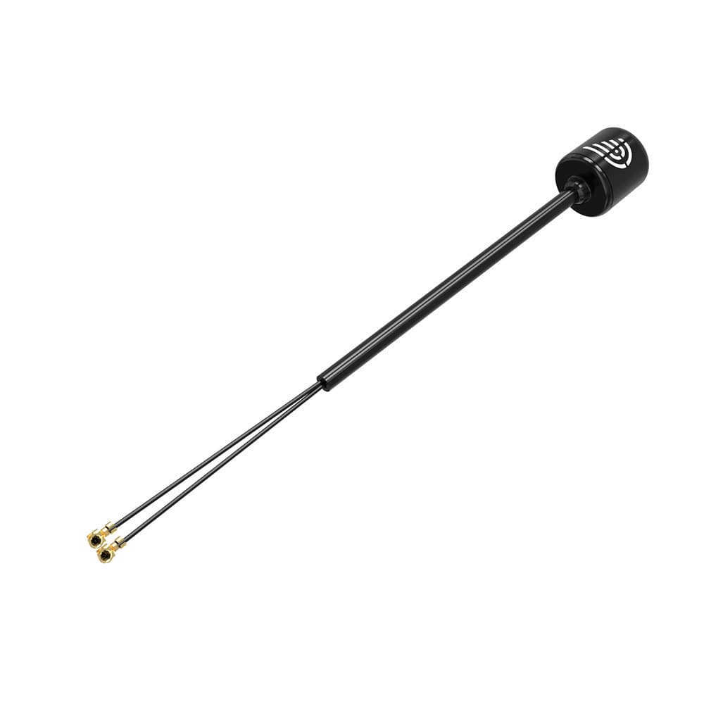 A RunCam é compatível com a interface UFL/IPEX de antena dupla do DJI O3.