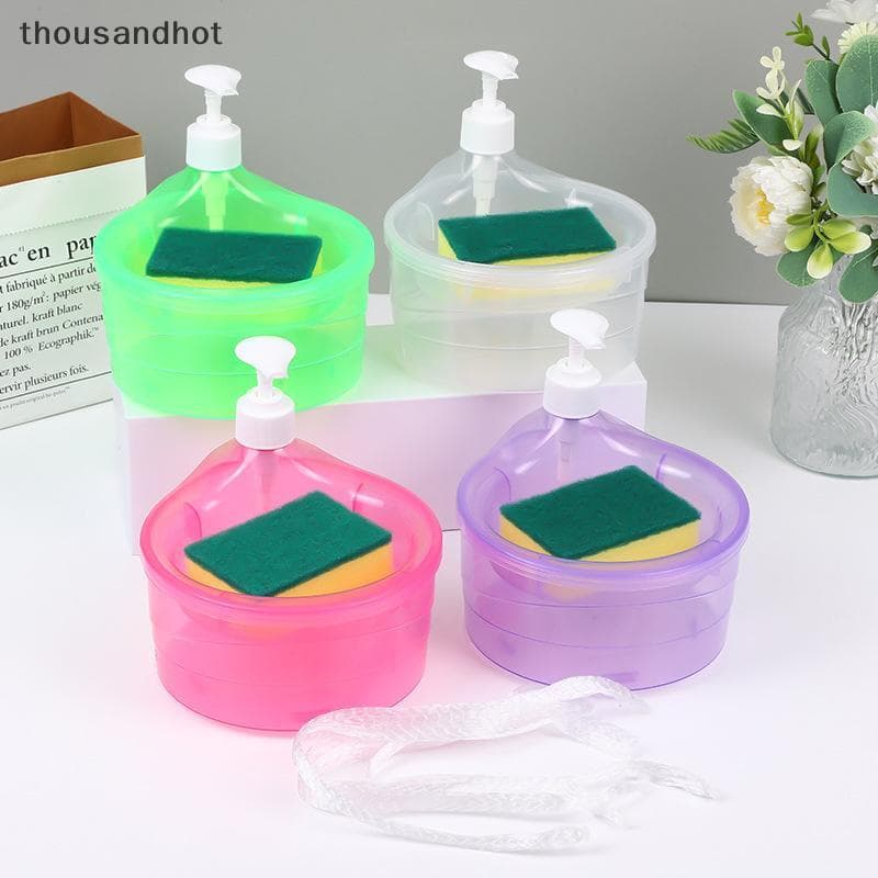 Dispensador De Detergente De Cozinha , Suporte De Sabão , Tipo Prensa , Caixa Automática De Saída De Líquido , Acessório