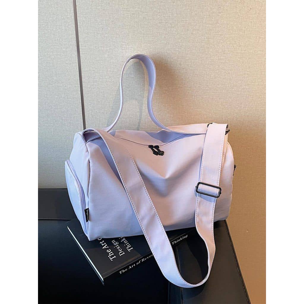 Bolsa de ombro Casual, grande capacidade, separação seca e molhada, academia, feminina, leve, portátil, bolsa de viagem,