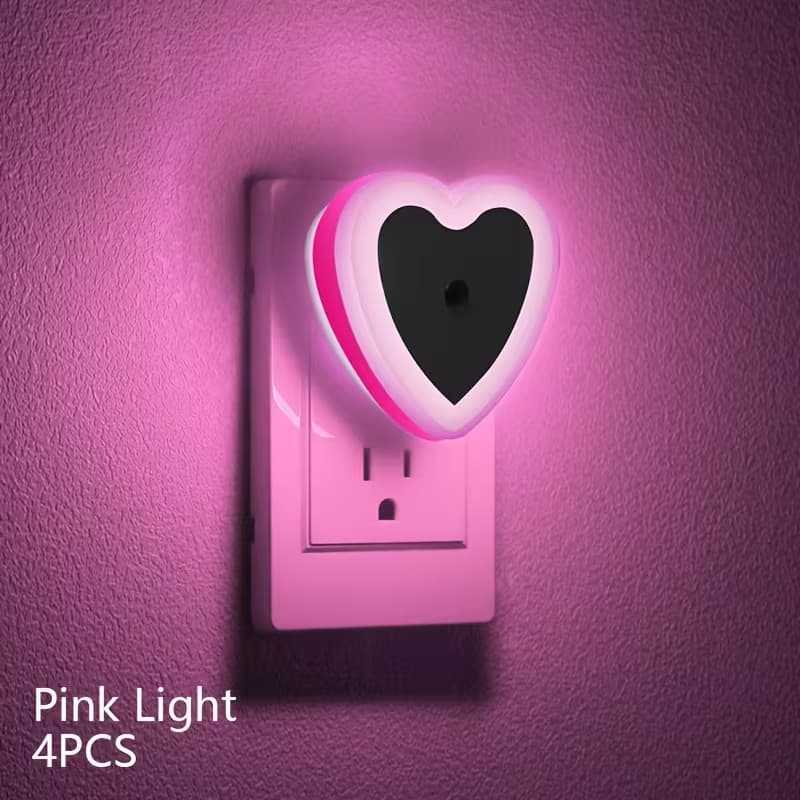 [Novo Estilo] Rosa Amor Atmosfera Romântica Lâmpada Ins Casal Quarto De Cabeceira Luz Noturna