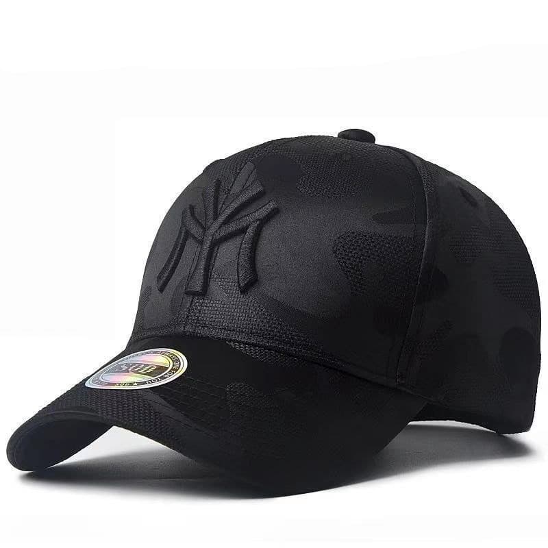 Novo boné tático de camuflagem militar para homens e mulheres, bordado com a marca hip-hop, com uma fivela estilosa.