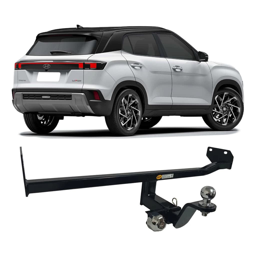 Engate Rabicho Reboque Removivel 700kg  Creta 2026