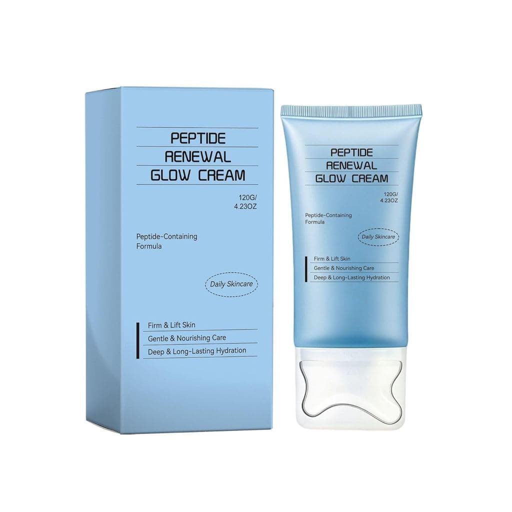 Creme Facial Hidratante Peptide Renewal Glow, Firmador e Lifting da Pele, Hidratação Profunda e Duradoura, 4,23 oz IQVP