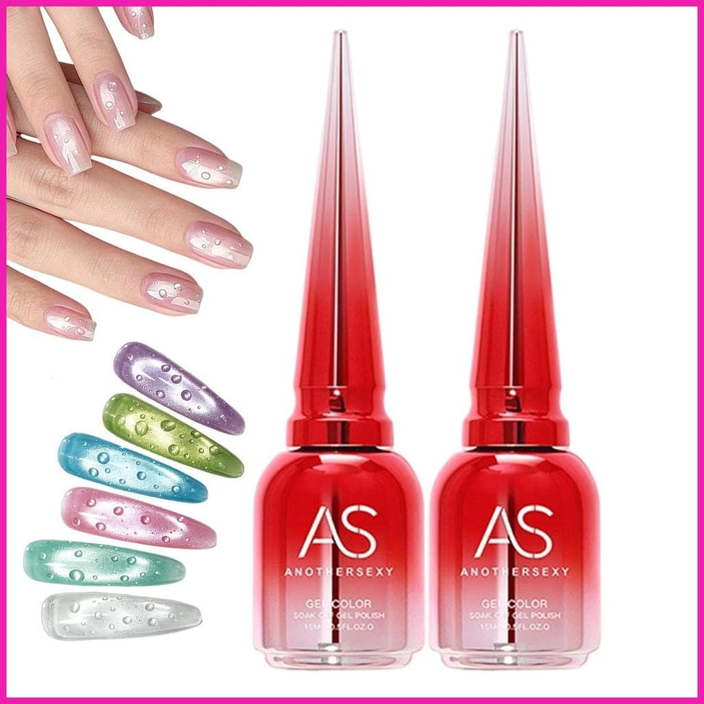 Raindrop Top Coat Gel 2 Peças Claro Brilhante Embeber Fora UV LED Verniz De Unhas Gota De Água Sem Limpeza Para DIY hont