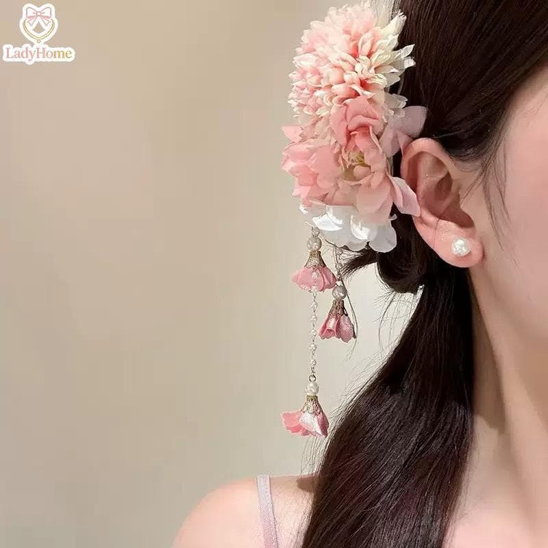 LADYH Estilo Antigo sel Hanfu Acessórios De Cabelo Colorido Grampo Chinês Para Mulheres Vestido De Casamento Cosplay
