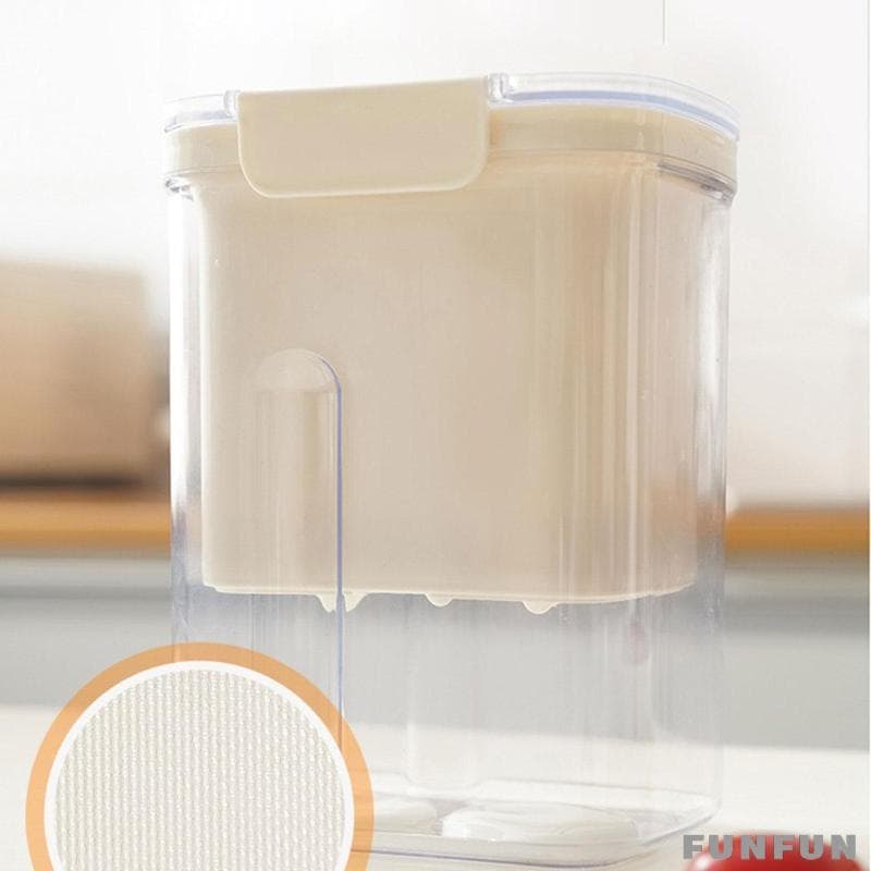 [Funfun] Fabricante De Coador De Iogurte Reutilizável Lavável Acessórios De Cozinha Doméstico 1100ml Filtragem Filtro De