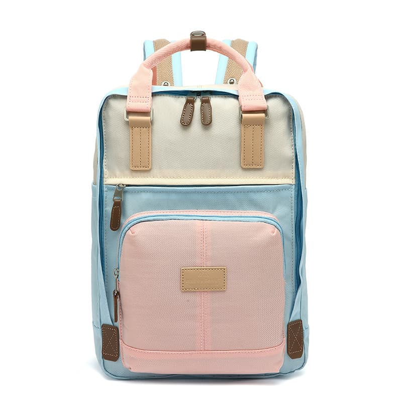 NX DONUT Mochila Feminina Bolsa Escolar 2026 Novo Estilo Junior High School Versão Coreana All-Match ins Trendy Computer