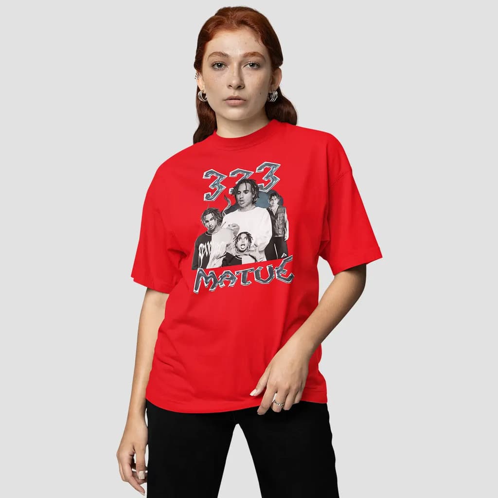 Camiseta Matuê 333 Básica Algodão Rapper Trap Nacional