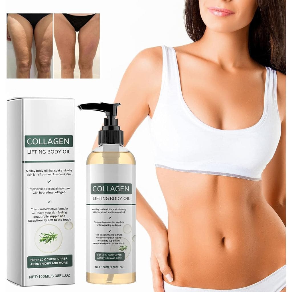 Óleo Corporal Lifting com Colágeno, Óleo de Colágeno para Firmeza da Pele, Óleos Corporais Hidratantes para Mulheres, Ól