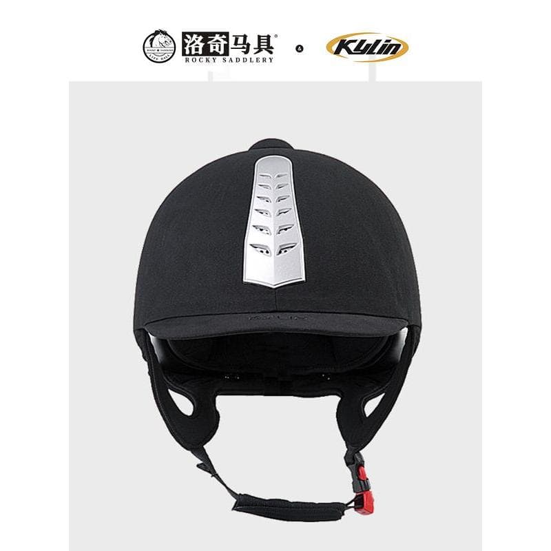 Kirin (KYLIN) Capacete Equestre Feminino Menino Crianças Capacete de Ciclismo Chapéu Equestre de Segurança Equipamento R