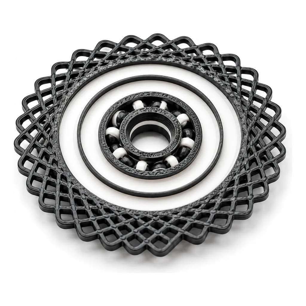 Spinner Fidget Anel Fidget Giratório Antiestresse Relaxante