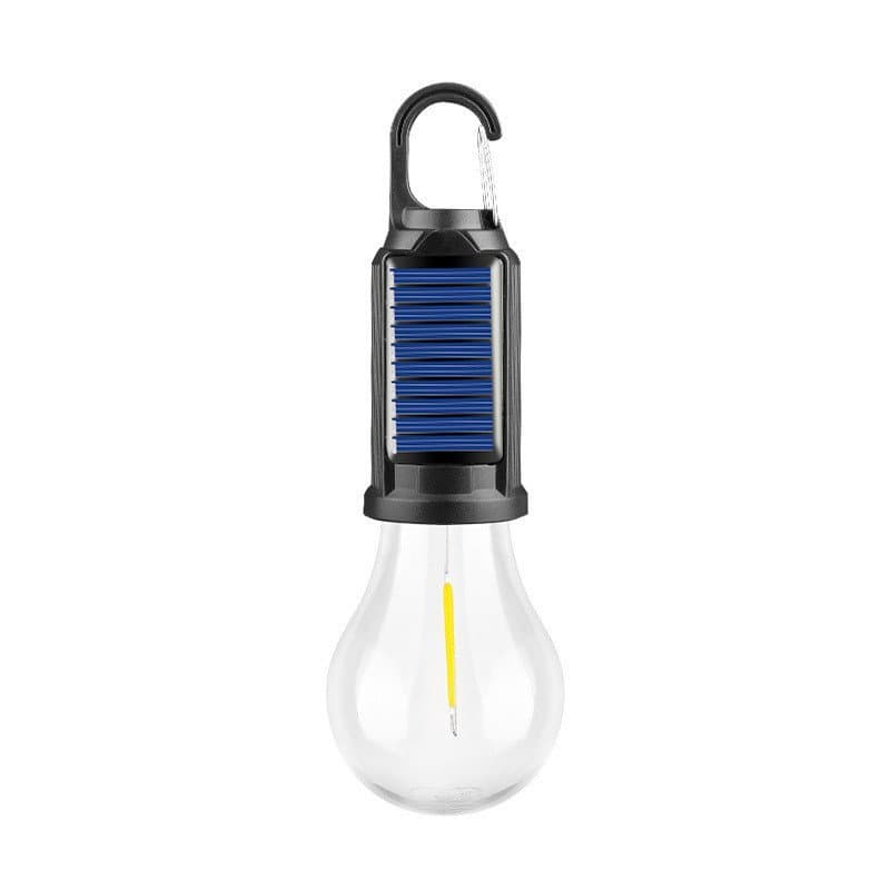 Luz Solar Externa Para Acampamento , Lâmpada De Tungstênio Quente , Atmosférica Barraca De Mercado Noturno