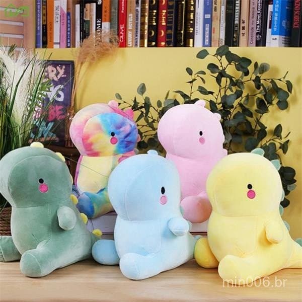 Brinquedo de Pelúcia Dinossauro |     Brinquedo de Pelúcia Dinossauro Simulado Brinquedo de Pelúcia Kawaii Animal Fofo P