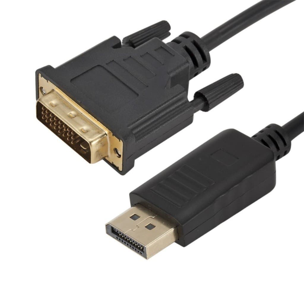 Cabo Adaptador Displayport Para DVI Macho 1.8M - Full HD 1080P