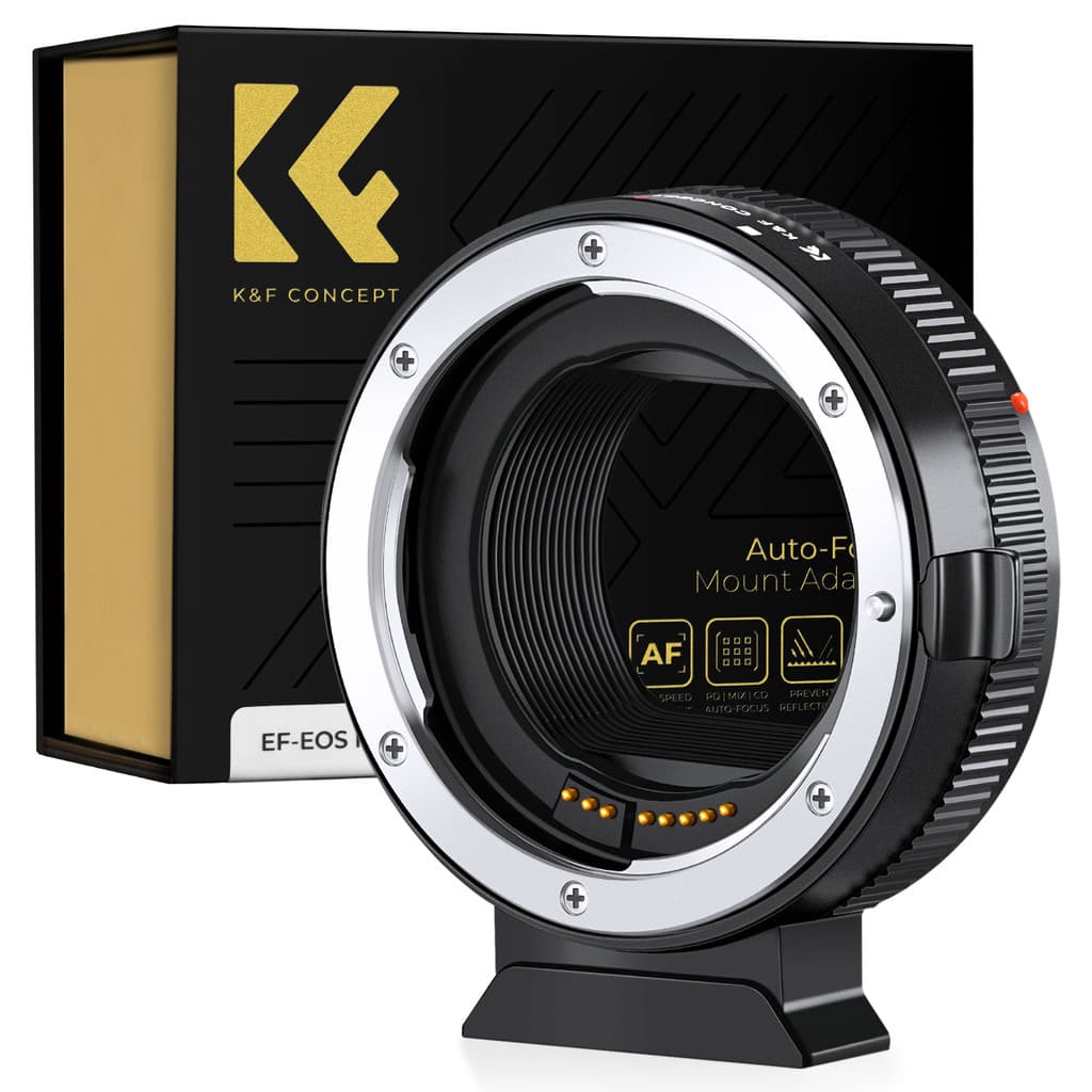 Adaptador K&f Ef/ef-s Para Canon Eos R Rp, Foco Automatico
