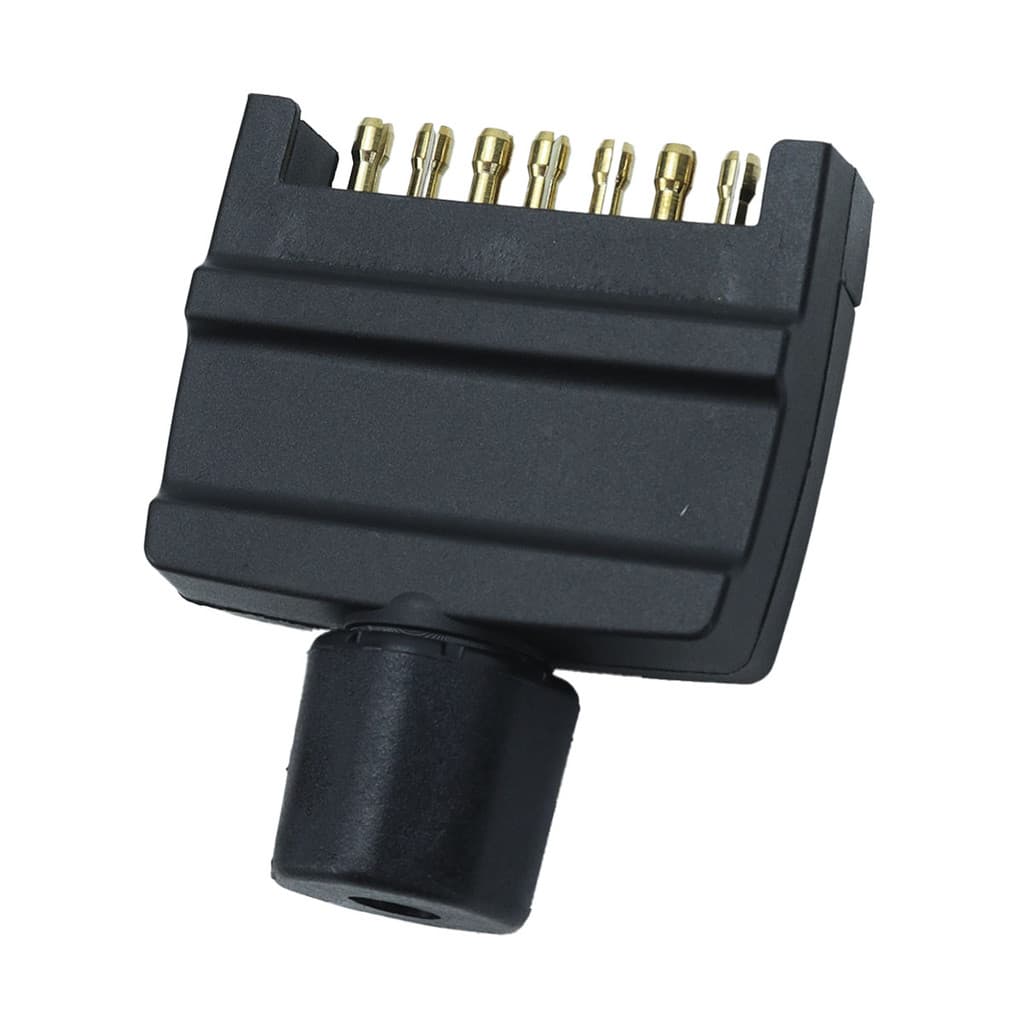 Tomada Macho 7 Polos para Engate Reboque Carretinha Ford Ranger 2024 a 2026 Reboque de Carro Bratus