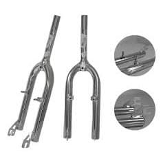 Garfo Reforçado Bike/Cross V-brake Aro 20 Em Aço Cromado 21.1mm  Ciclismo