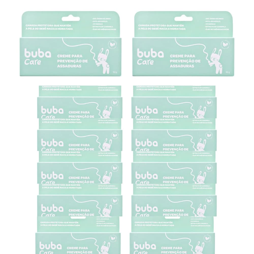 KIT 12UN POMADA 50G - BUBA