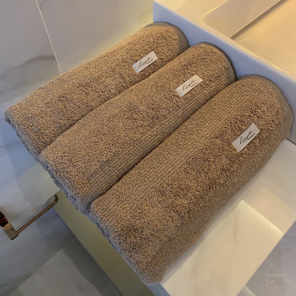 Kit 3 Toalhas de Banho Gigante Grossa Macia Felpuda AltaAbsorção SuperLuxo Premium 100% Algodão
