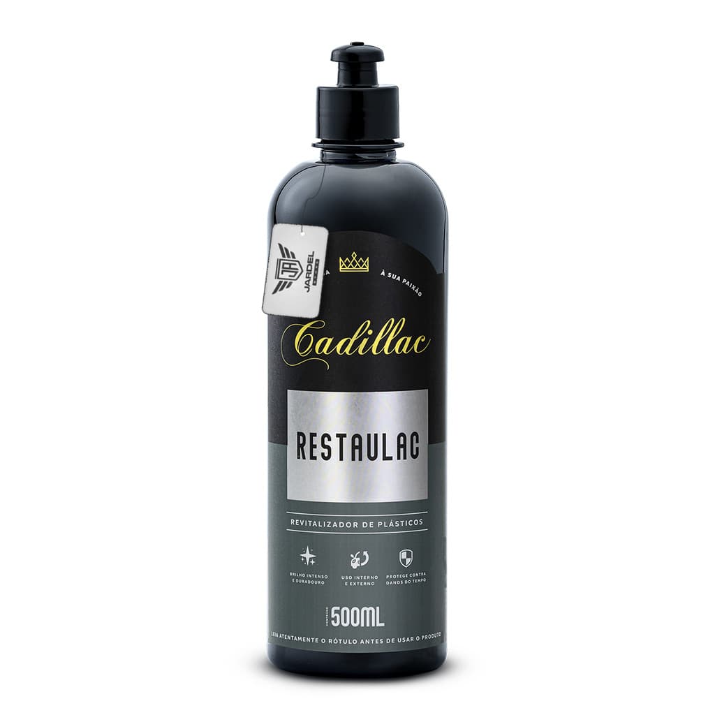 Restaurador Plastico Restaulac Renovador Plásticos Borrachas 500ml Cadillac