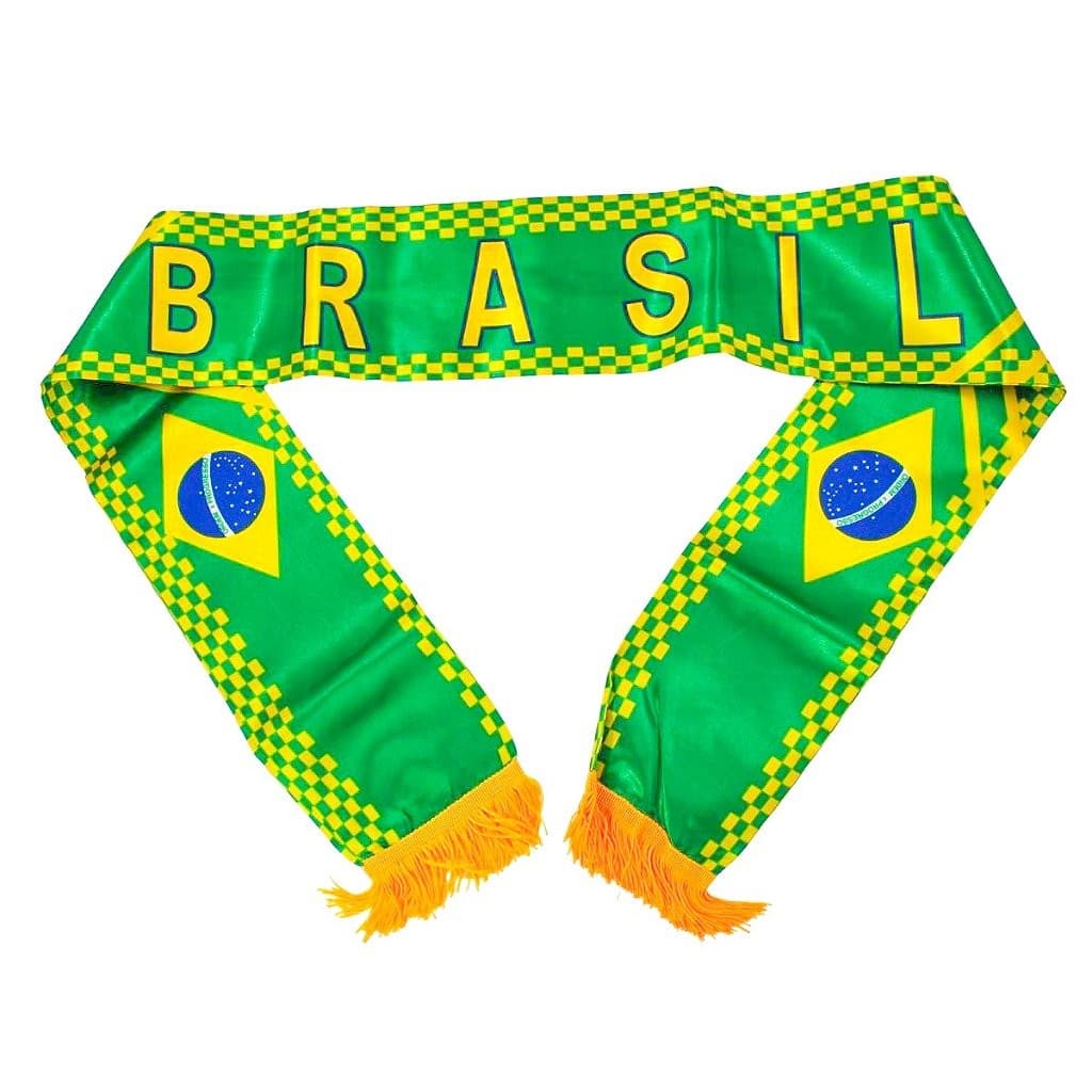 Cachecol Brasil Copa do Mundo NO:0633 para torcedores