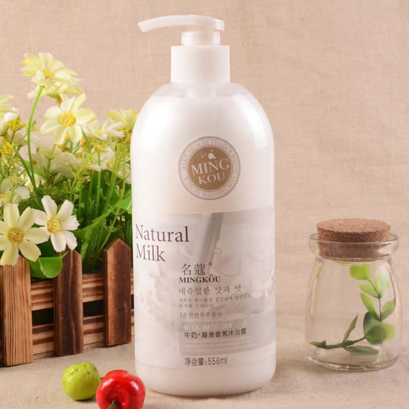 Famoso gel de leite Coco fragrância suave gel de banho 556ml masculino feminino hidratante fragrância limpa gel de banho